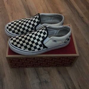 Checkered Vans
